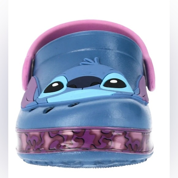 Disney Stitch & Angel Toddler Girls Comfort Clog Sandals - Picture 2 of 4